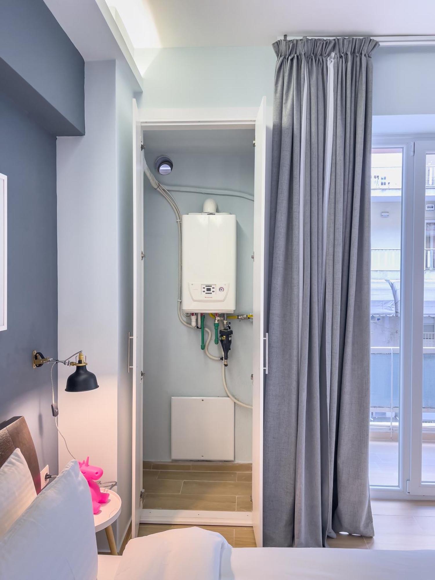 Spaceone "Downtown Glam" By #Gimispace Lux Apt 테살로니키 외부 사진