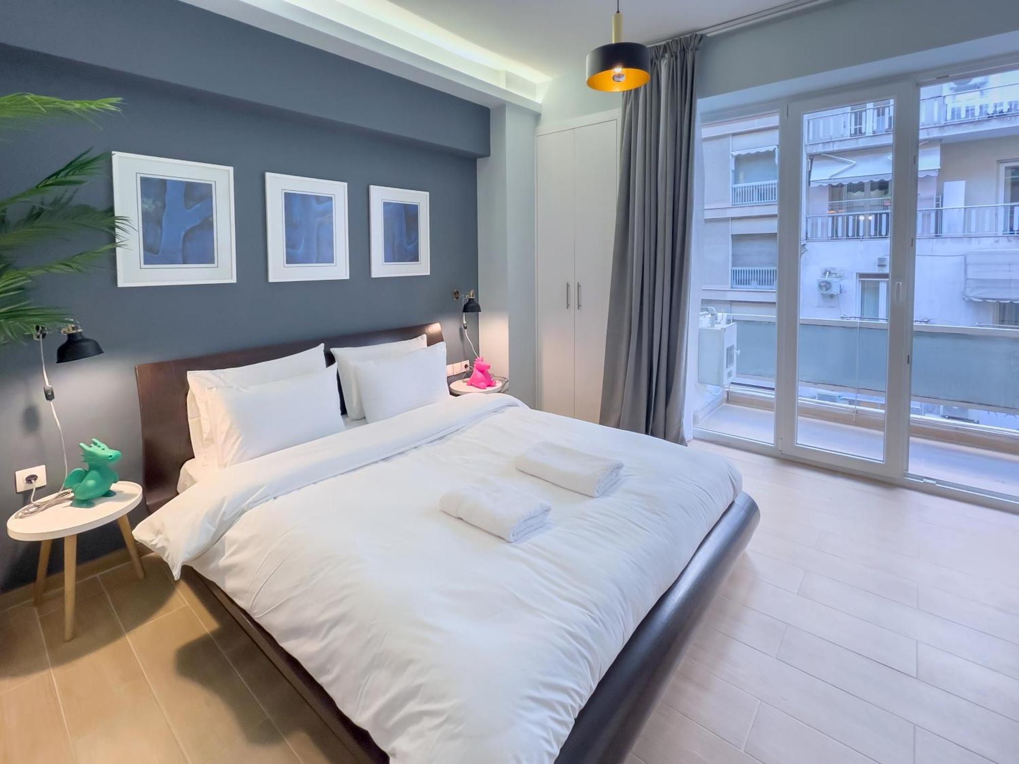 Spaceone "Downtown Glam" By #Gimispace Lux Apt 테살로니키 외부 사진